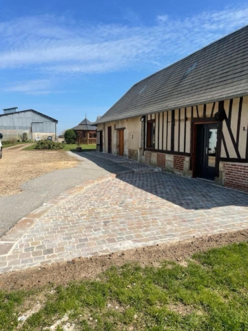aménagement pavage